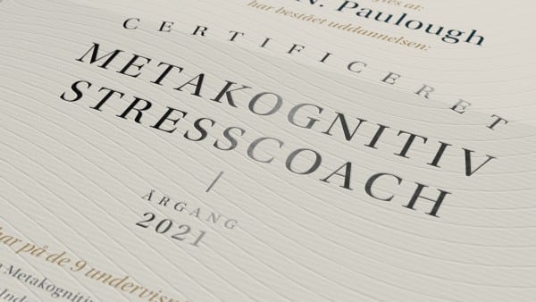 Certificeret Metakognitiv StressCoach